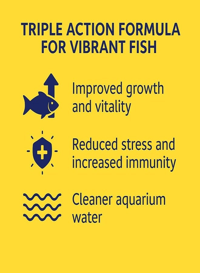 VAYINATO® Red Fin Aquarium Micro Pellets 100g for Betta Fish, Barb and All Small Fish | 0.5mm Slow Sinking | Enhances Natural Color & Immunity by Petzlifeworld - Image 4